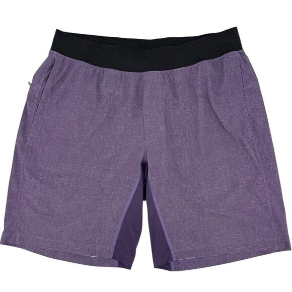 Lululemon Men's T.H.E. Short 9.5" Linerless Purple XL - Picture 1 of 11
